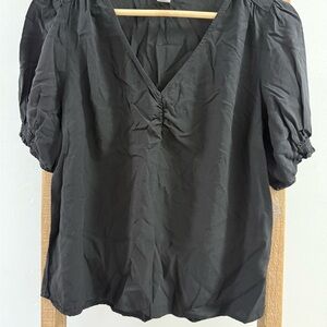 Elegant Black Women's Top
